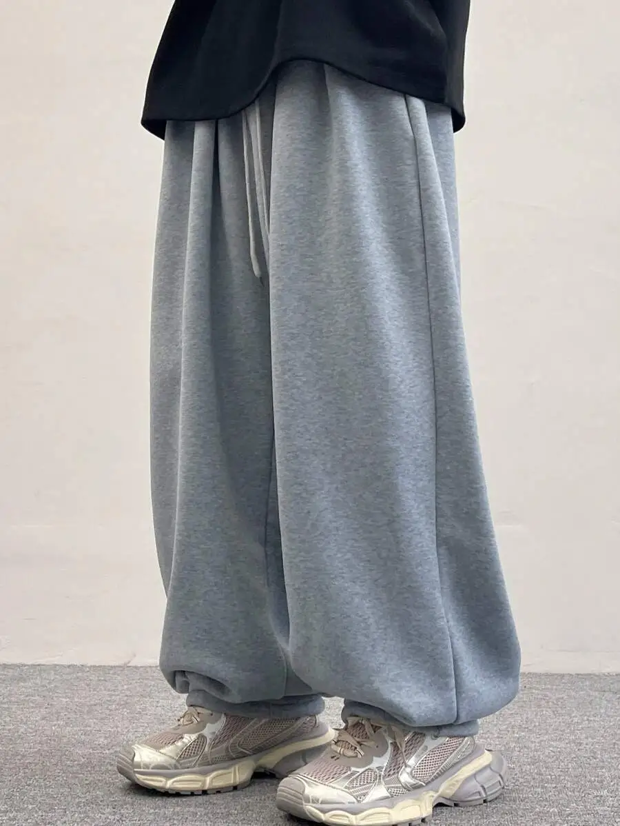 ルーズ カジュアル パンツ ストリートスタイル