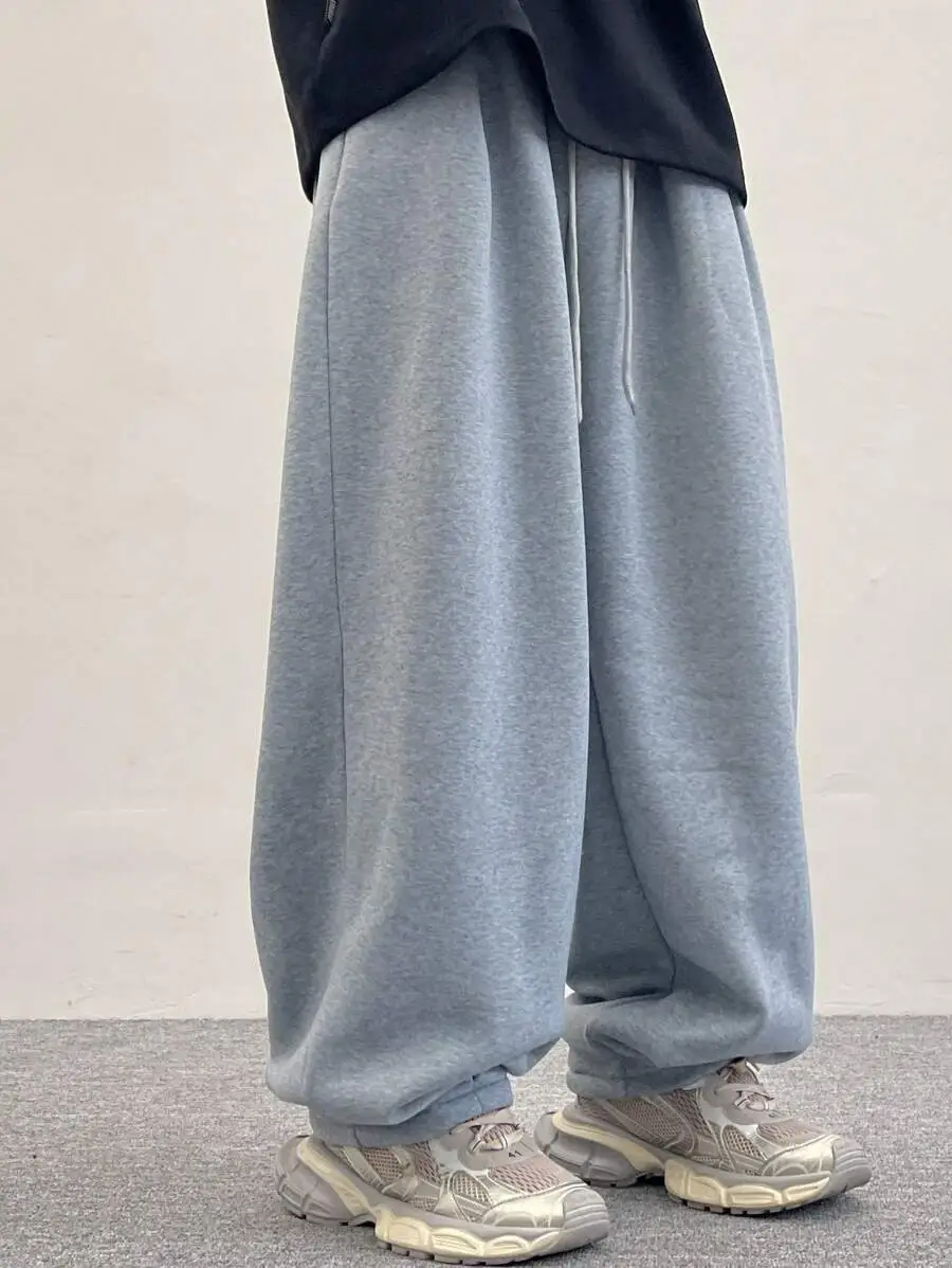 ルーズ カジュアル パンツ ストリートスタイル