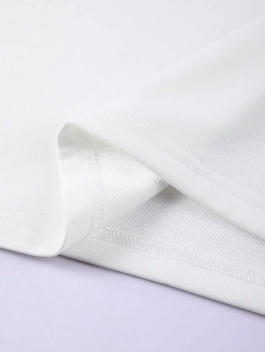 無地 ラウンドネック クルーネック ホワイト 長袖 カジュアル スウェットシャツ