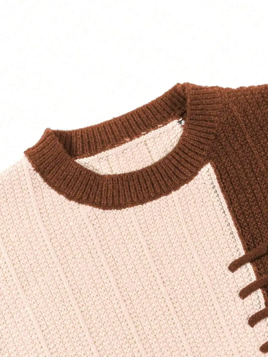 ルーズ ニット セーター ストリートウェア 長袖 トップス