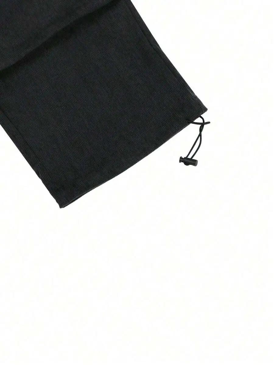 ルーズフィット コーデュロイ カーゴパンツ