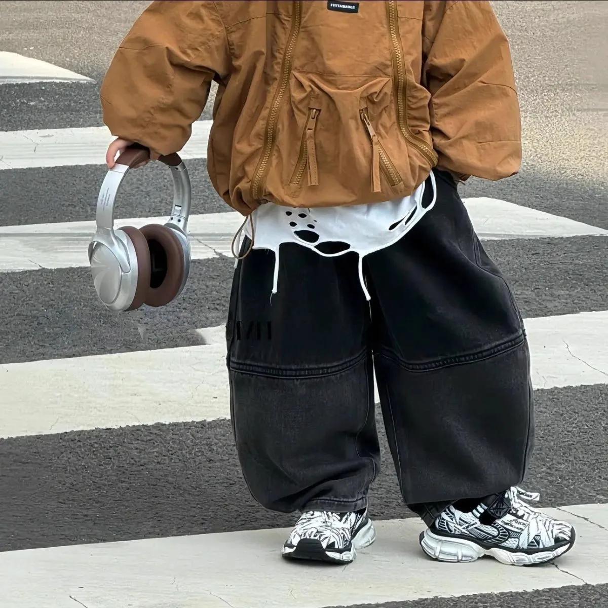 【90-150cm】定番 カジュアル 合わせやすい トレンド アウター/ボトムス