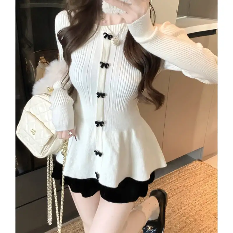 2colorsトップス セーター 可愛い 着心地良い 合わせやすい