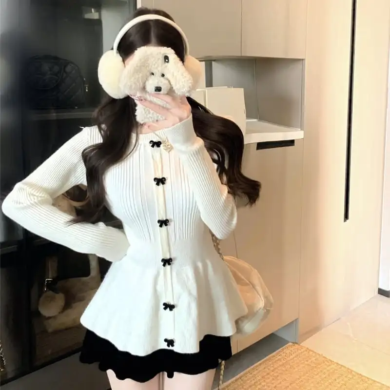 2colorsトップス セーター 可愛い 着心地良い 合わせやすい