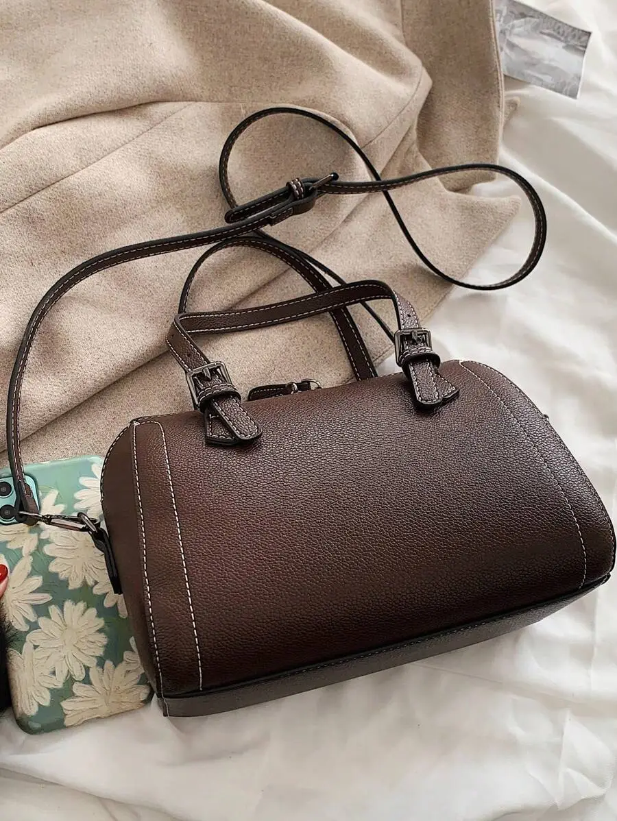 エレガント 上質 持ちやすい ボストンバッグ