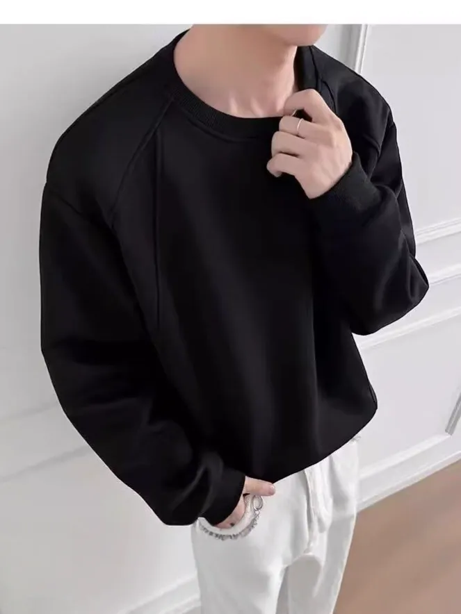 おすすめ ラウンドネック カジュアル 長袖 トップス