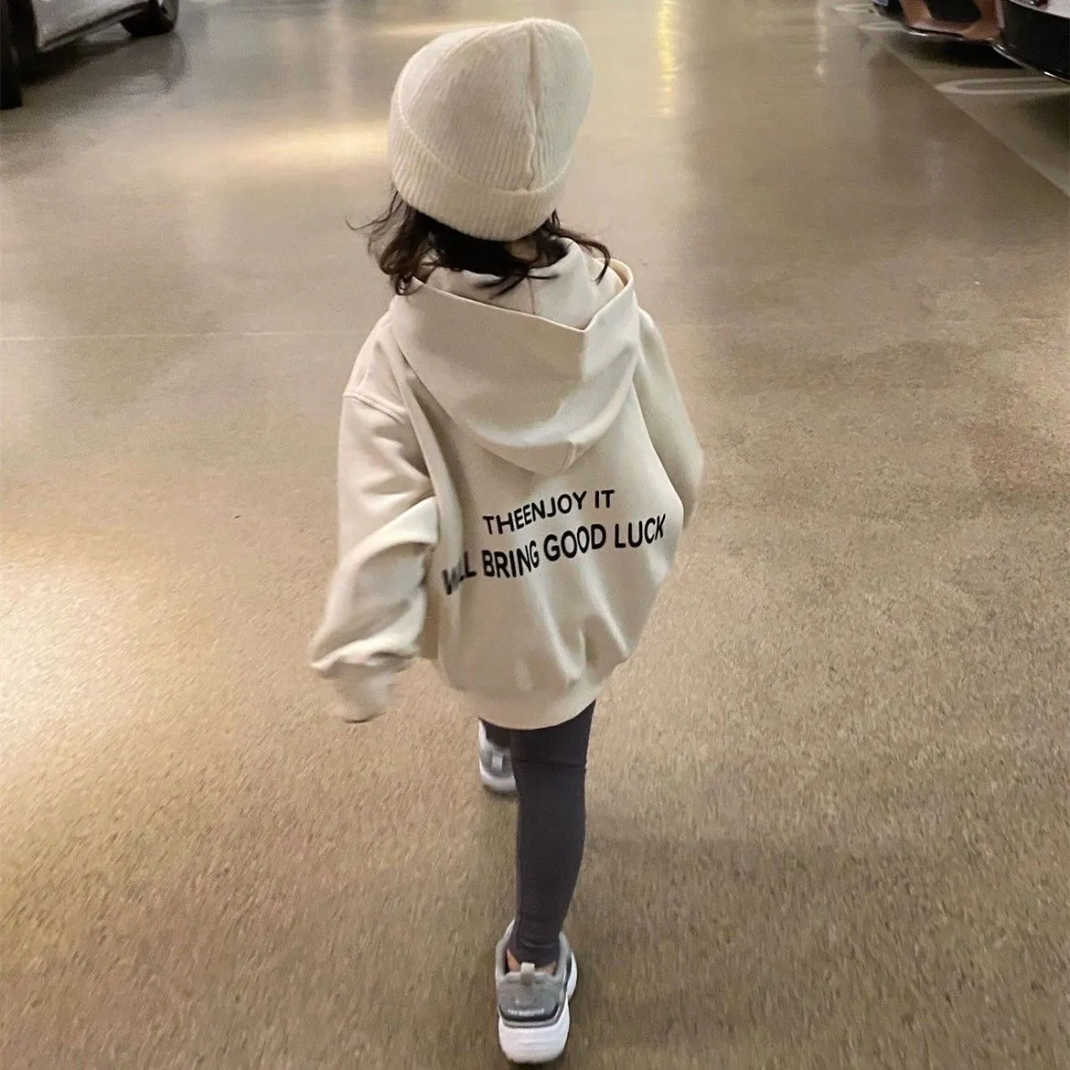 【90-160cm】今季も大流行 抜群感強い 絶対欲しい フード付き おしゃれ カジュアル 女の子 アウター