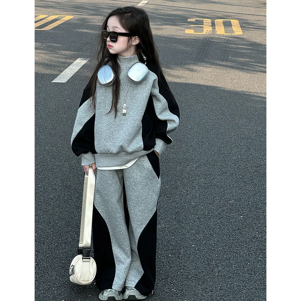 【110-170cm】リラックス感ある 好感度UP 大人気 おしゃれ カジュアル 女の子 セットアップ