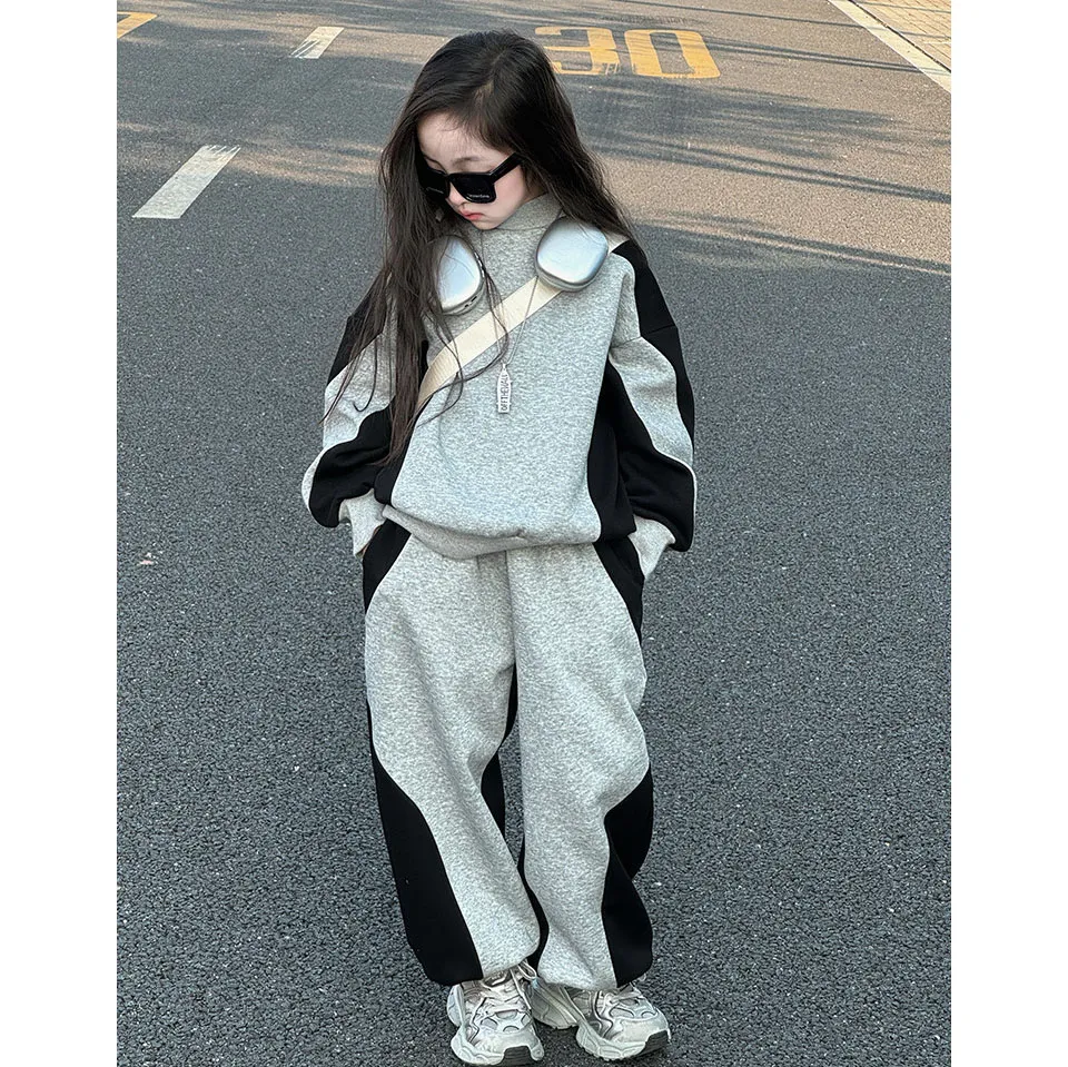 【110-170cm】リラックス感ある 好感度UP 大人気 おしゃれ カジュアル 女の子 セットアップ