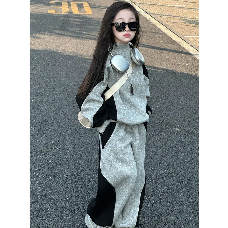 【110-170cm】リラックス感ある 好感度UP 大人気 おしゃれ カジュアル 女の子 セットアップ