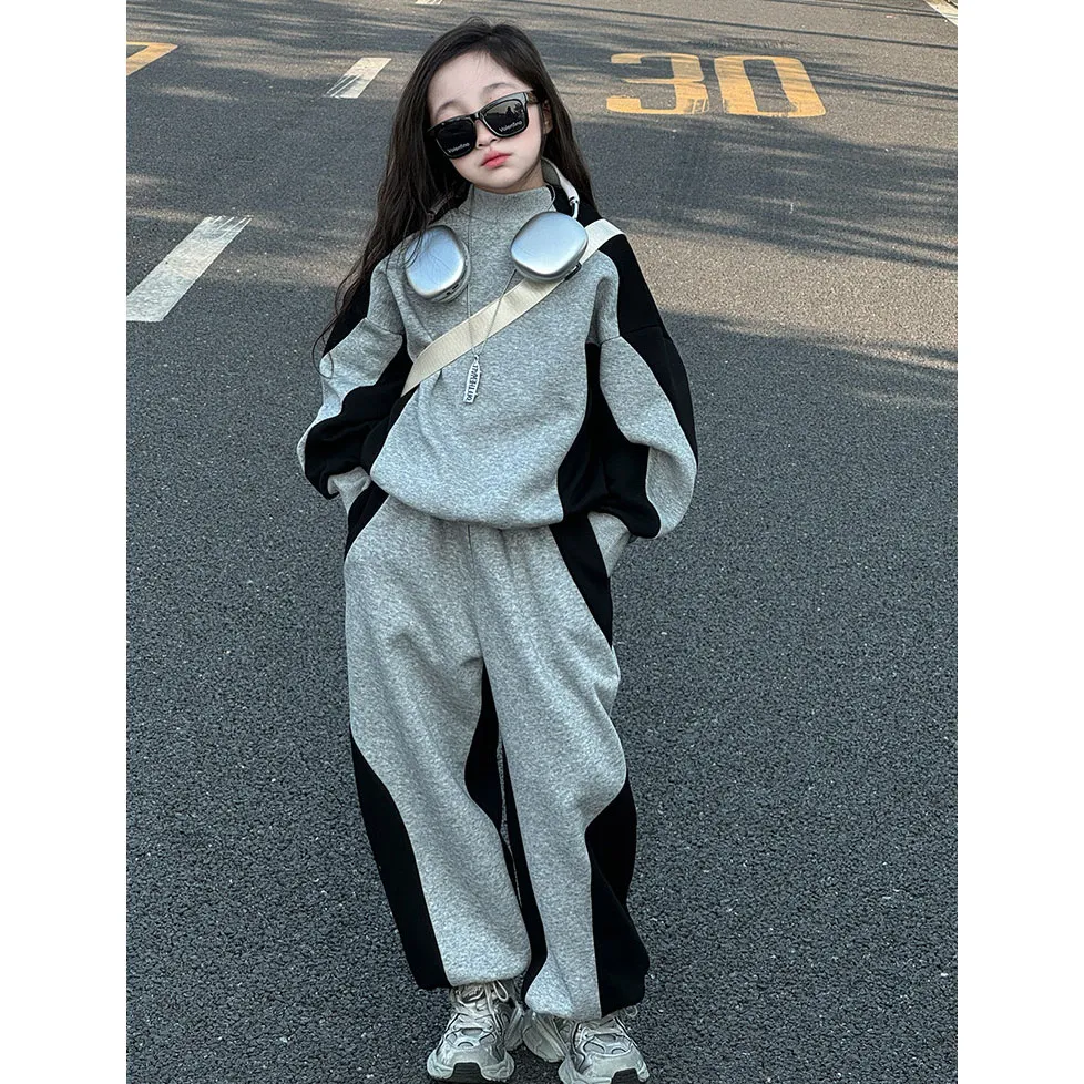 【110-170cm】リラックス感ある 好感度UP 大人気 おしゃれ カジュアル 女の子 セットアップ