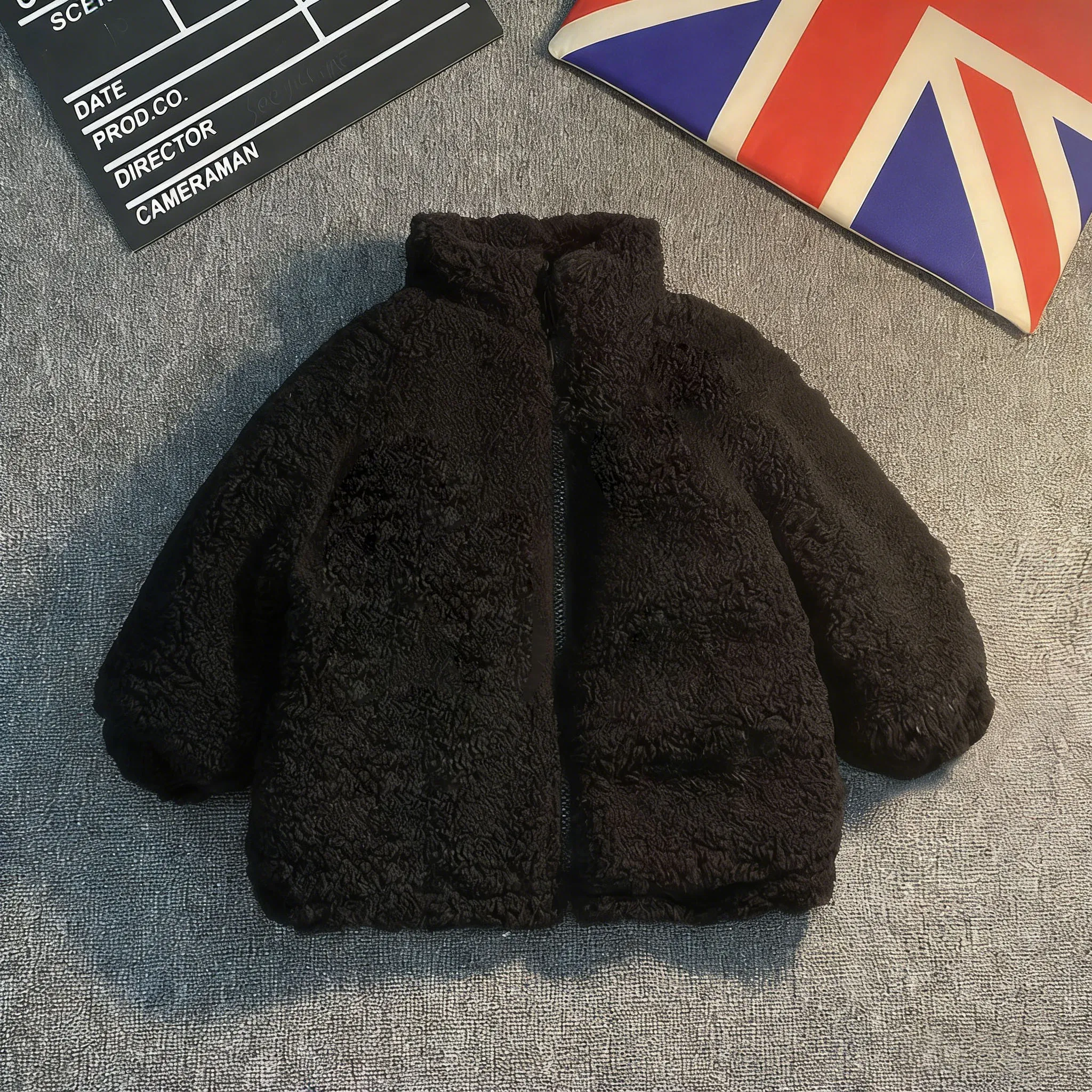 【90-140cm】売り切れ必至 大注目 寒さ対策 カッコイイ 合わせやすい 男の子 女の子 アウター